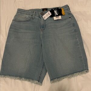 Lee Women's Sky Blue Mid Rise Jeans